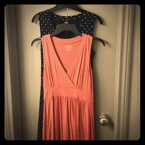 Two (2)  LL Bean Summer Dresses